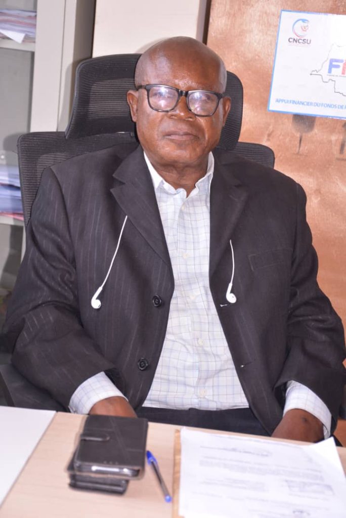 Directeur Kalenga Cléopâtre le chef de mission